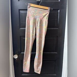 Fabletics Floral Leggings - Pastel Delight